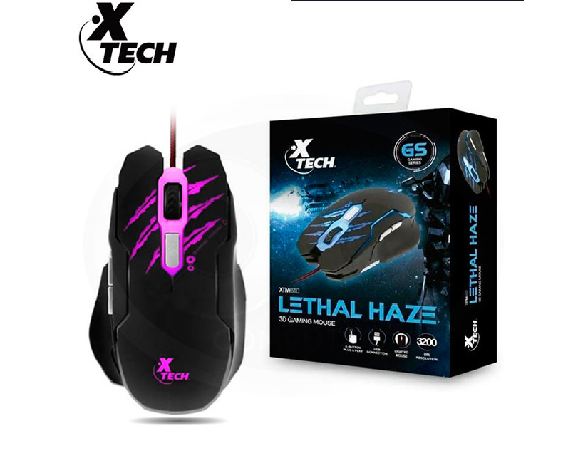 Xtech Mse Wrd USB Gaming XTM-610 6 Button