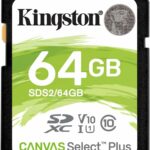 Kingston 64GB MicroSDHC Canvas Select Plus