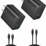 Anker iPhone 15 USB-C Charger 20w Dual w/5ft Cable