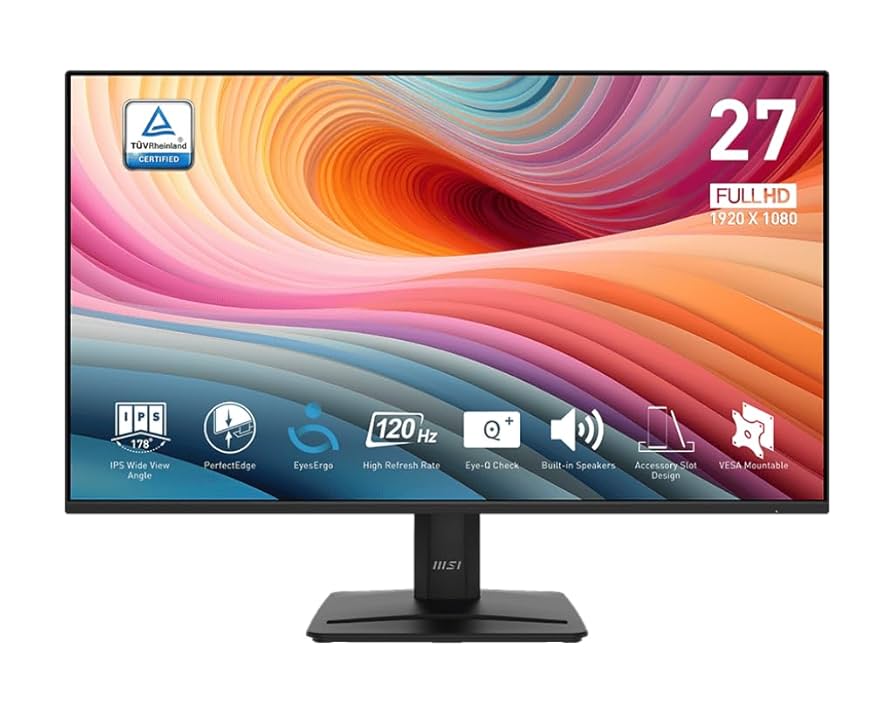 MSI Professional 27" 1820 x 1080 Monitor PRO-MP275